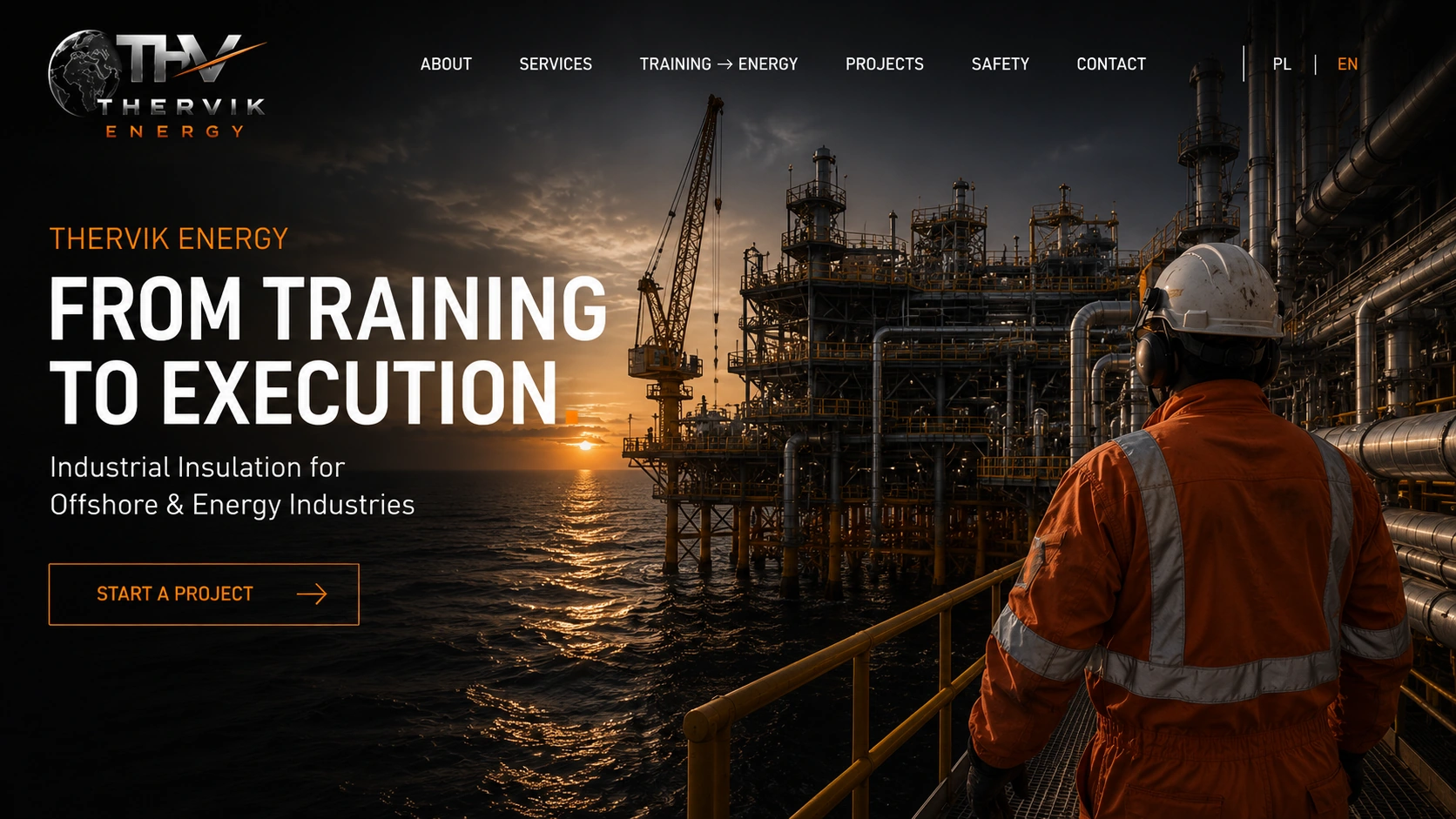 THERVIK ENERGY — industrial insulation and energy project execution
